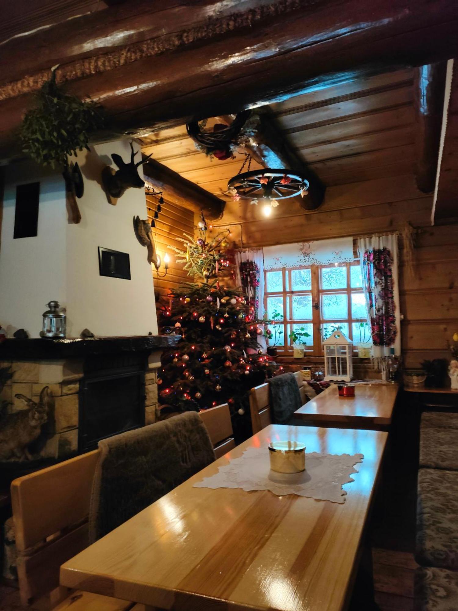 Goralska Czarcia Chata Pod Jalowcem Stryszawa Εξωτερικό φωτογραφία